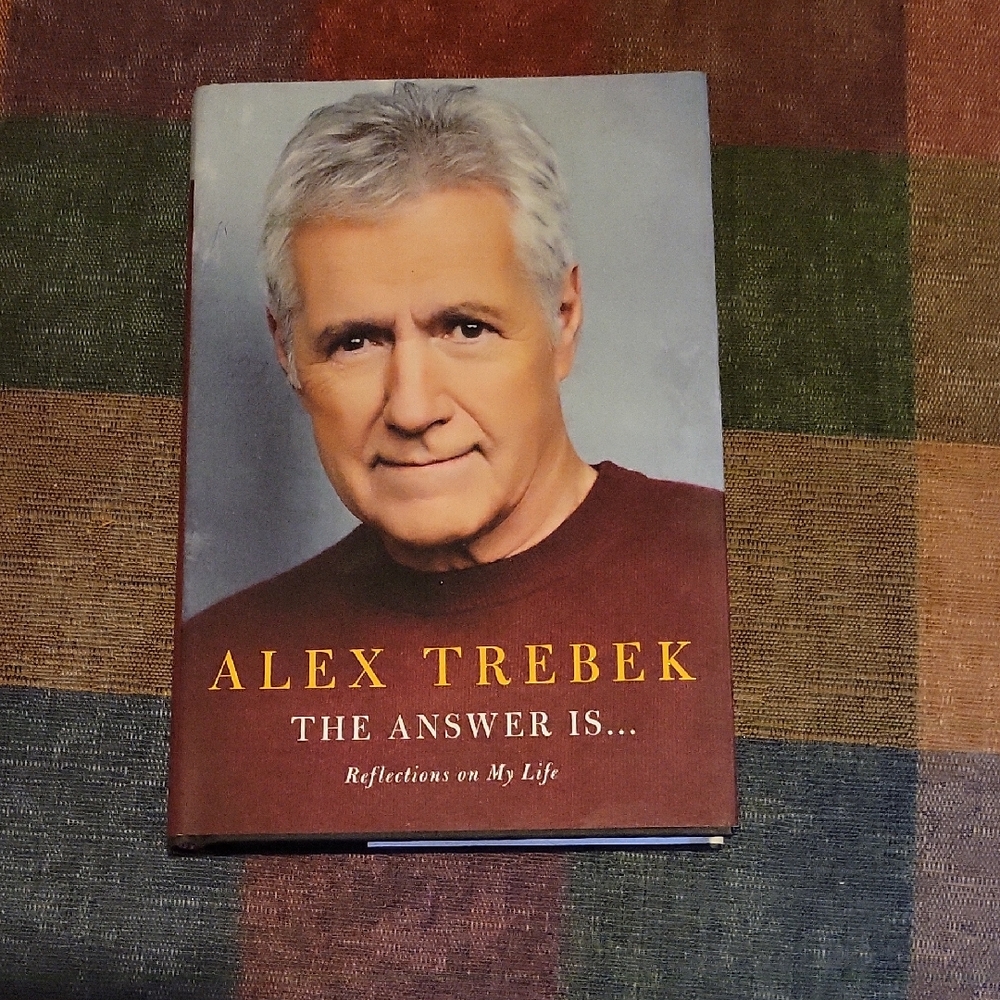 Alex Trebek 'The Answer Is...' Book
